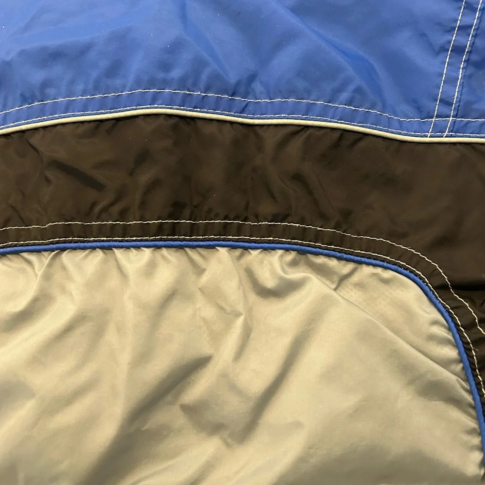 Wilson Vintage Y2K Windbreaker Jacket Blue Boys Baby Toddler Size 12 Months‎